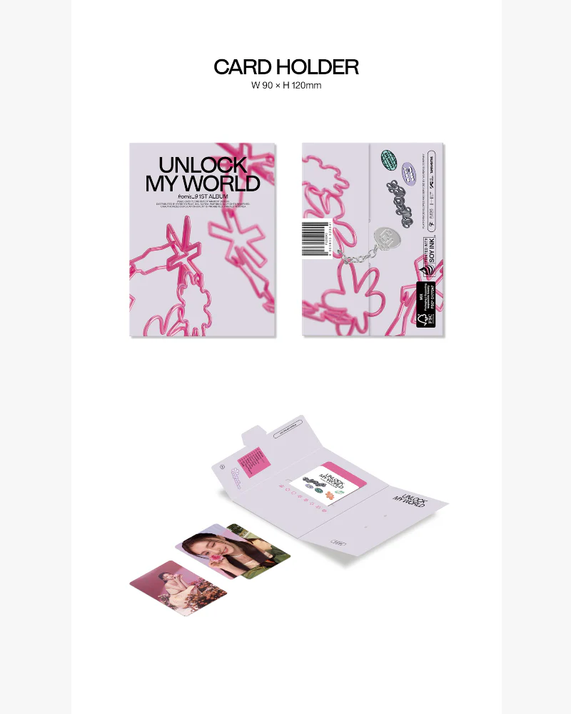 fromis_9 - UNLOCK MY WORLD (1ST ALBUM) (Weverse Ver.) - Image 2