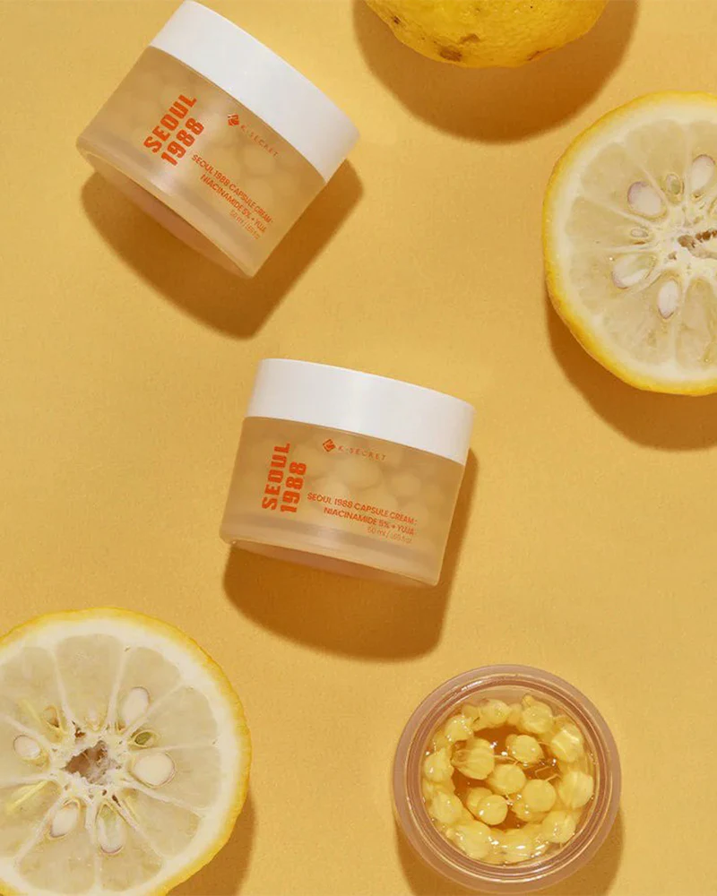 K-SECRET SEOUL 1988 Capsule Cream: Niacinamide 5% + Yuja - Image 3