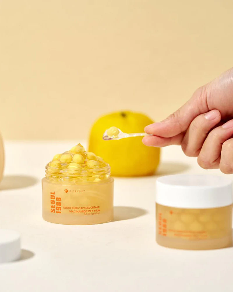 K-SECRET SEOUL 1988 Capsule Cream: Niacinamide 5% + Yuja - Image 4