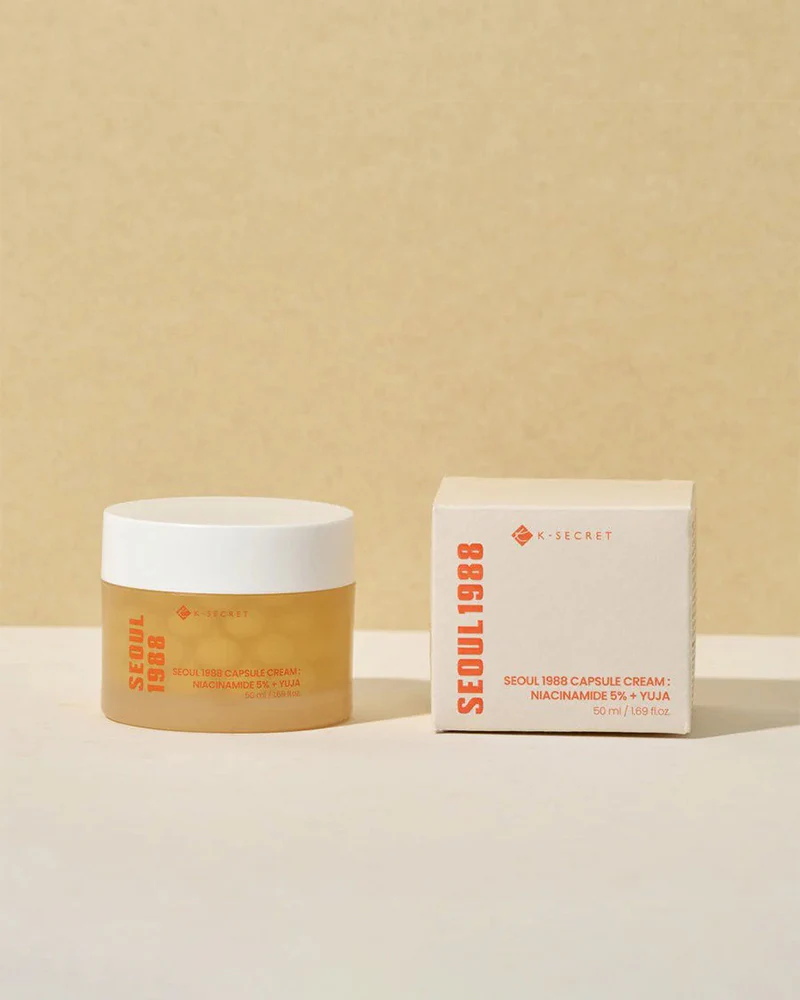 K-SECRET SEOUL 1988 Capsule Cream: Niacinamide 5% + Yuja - Image 8
