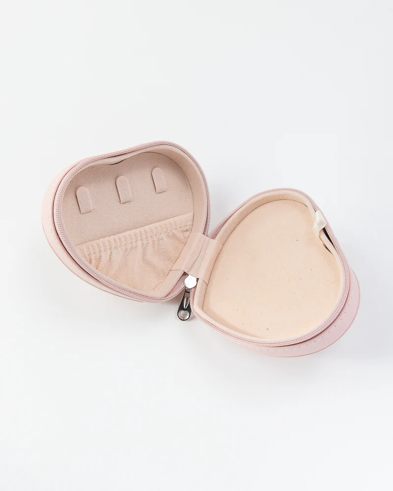 Leather Heart Shaped Jewelry Box - Image 8