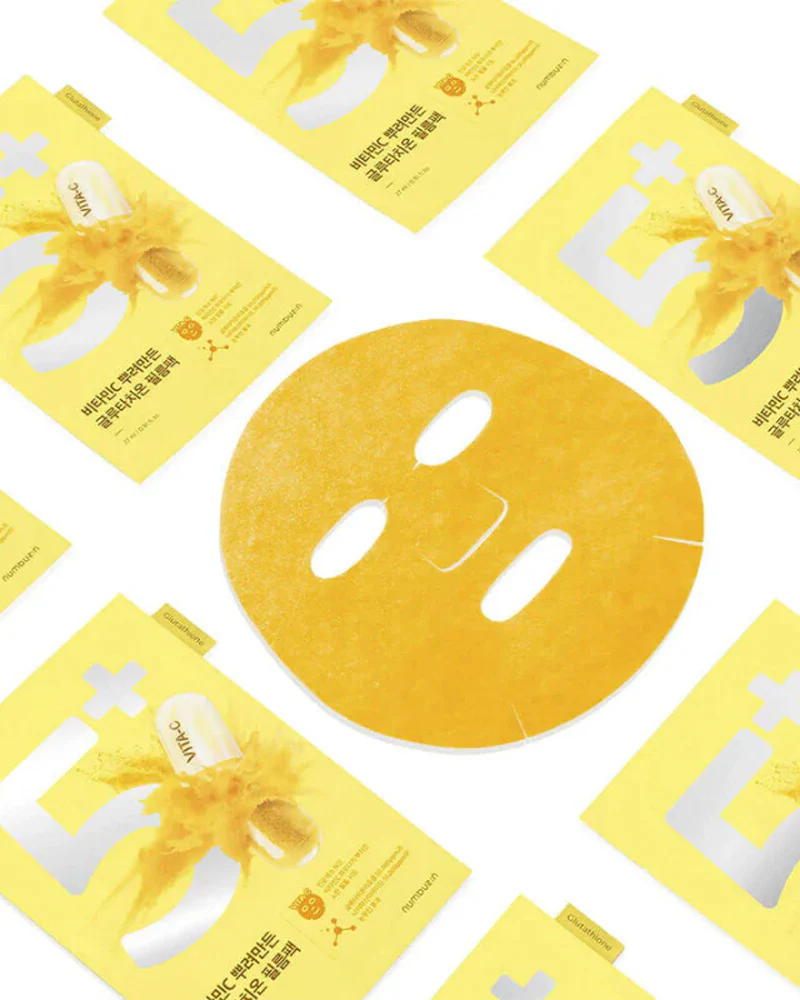 numbuzin No. 5 Glutathione Vitamin Concentrated Sheet Mask - Image 4