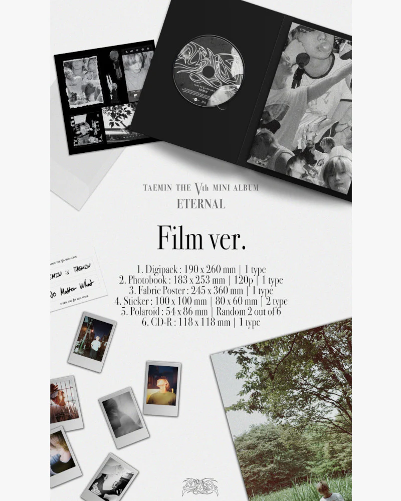 TAEMIN (SHINee) - 5TH MINI ALBUM [ETERNAL] (Film Ver.) - Image 2
