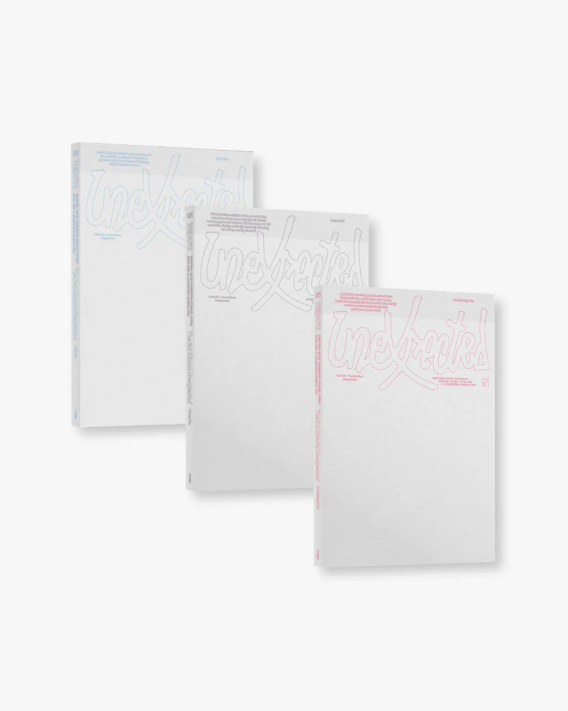 THE BOYZ - The 3rd Album 'Unexpected' (Photobook Ver.) (3 Versions)