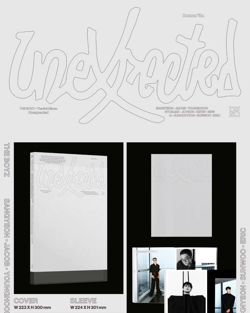 THE BOYZ - The 3rd Album 'Unexpected' (Photobook Ver.) (3 Versions) - Image 4