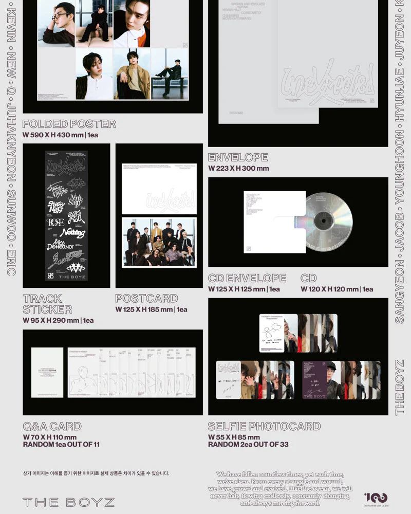 THE BOYZ - The 3rd Album 'Unexpected' (Photobook Ver.) (3 Versions) - Image 5