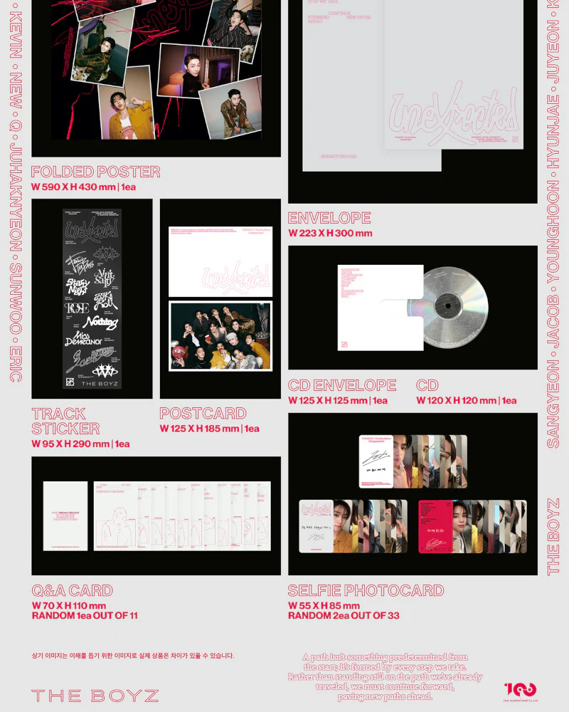 THE BOYZ - The 3rd Album 'Unexpected' (Photobook Ver.) (3 Versions) - Image 7