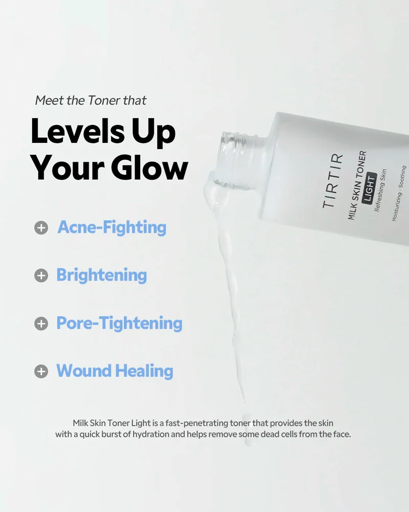 Travel/Mini - TIRTIR Milk Skin Toner: Light 20ml - Image 2